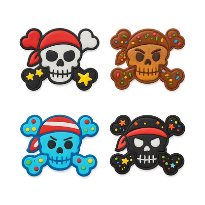 Pirate Skull & Crossbones Cookie Cutter - 4x3.3" Fun Kitchen Baking Gift