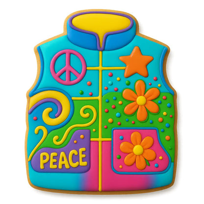 Sleeveless Puffer Vest Cookie Cutter 4x2.71" for Baking & Fondant Clay Gifts