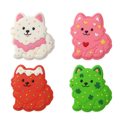 Samoyed Puppy Cookie Cutter & Stamp 4x3.5" for Baking Fondant Clay Embosser
