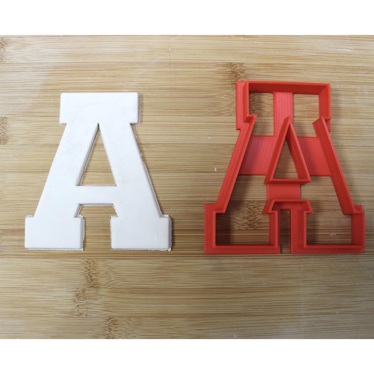 4 inches Varsity Letters Cookie Cutters