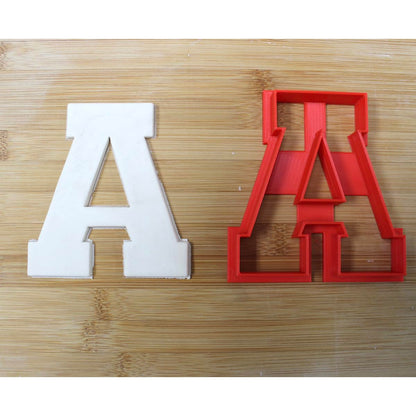 4 inches Varsity Letters Cookie Cutters