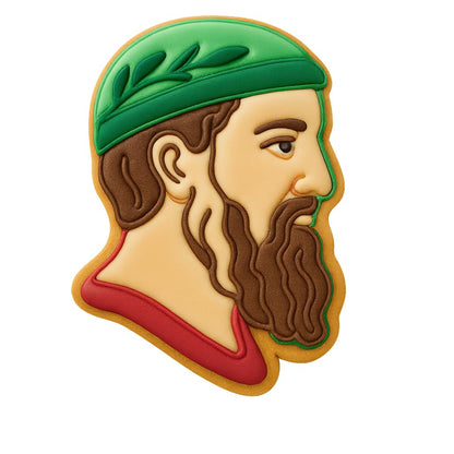 Philosopher's Plato Cookie Cutter - 4x2.95" Creative Home Baking Tool