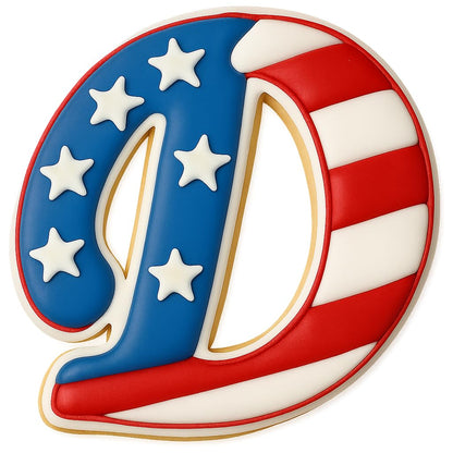 Cursive Letter D Cookie Cutter