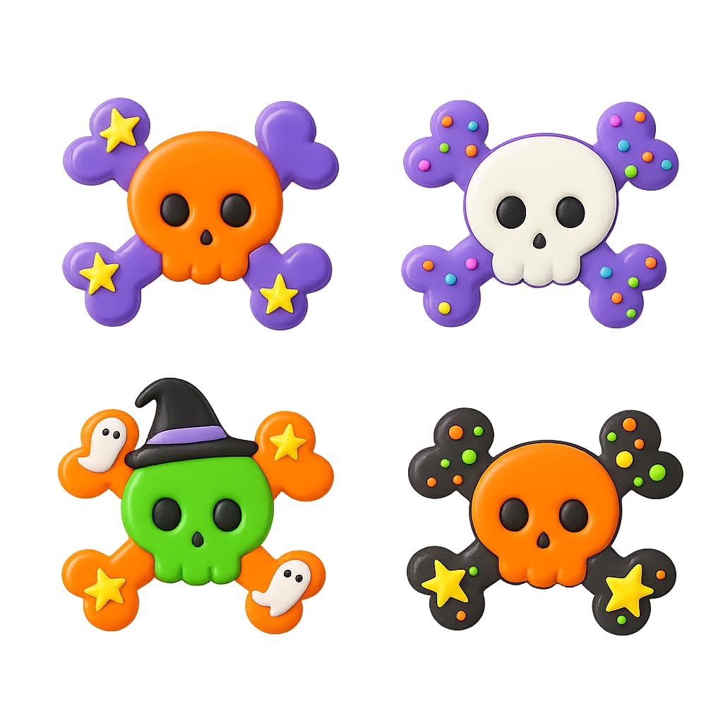 Pirate Crossbone Cookie Cutter - 4x3.37" Party Baking Design