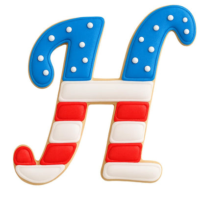 Cursive Letter H Cookie Cutter