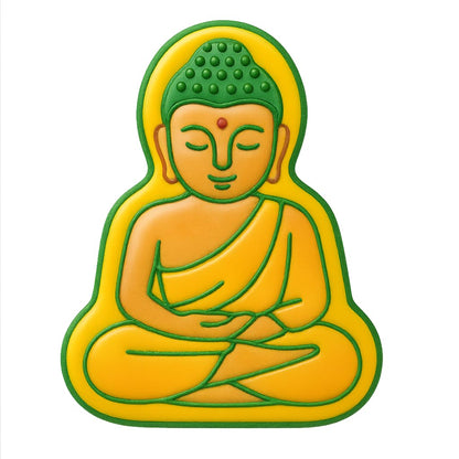 Divine Buddha Cookie Cutter - 4x3" Fun Spiritual Baking Tool