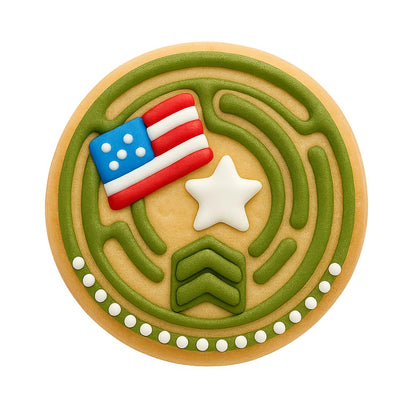 Mighty Gadget Hecate Wheel Cookie Cutter & Stamp - 4x4" Witchcraft Pagan Symbol Baking Mold (Random Color)