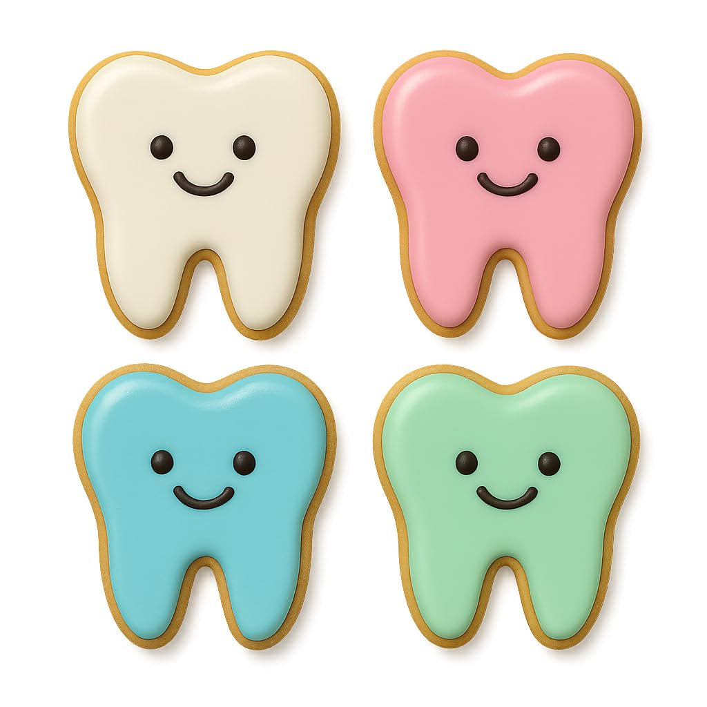 Tooth Cookie Cutter for Baking Fondant Clay Gifts Kitchen