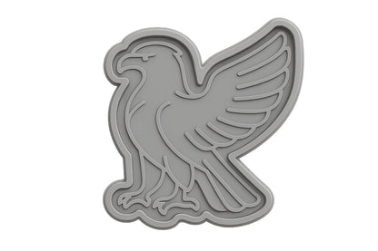 Majestic Eagle 412 Cookie Cutter - 4x3.2" Premium Baking Design