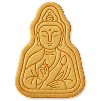 Divine Guan Yin Cookie Cutter - 4x2.8" Quality Home Baking Fun