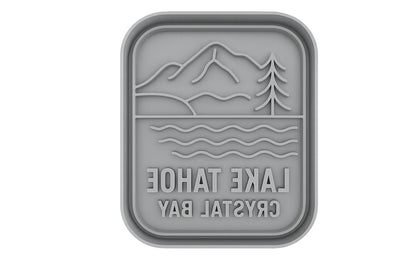 Lake Tahoe Scenic Cookie Cutter - 4x4" Premium Kitchen Design Baking