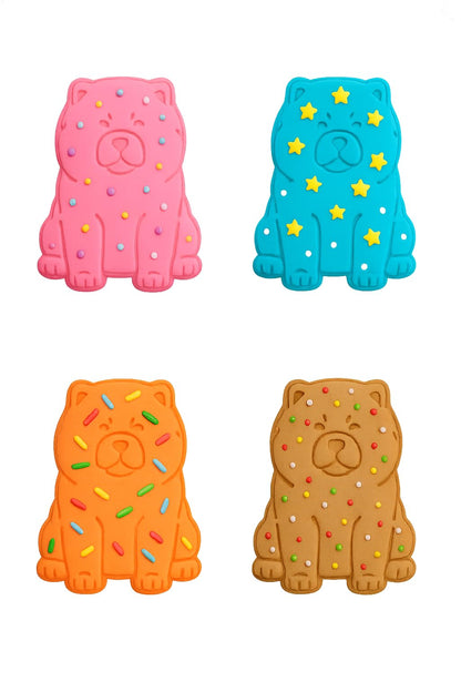 Chow Chow Dog Cookie Cutter & Stamp 4x3" for Baking Fondant Clay for Dog Lovers