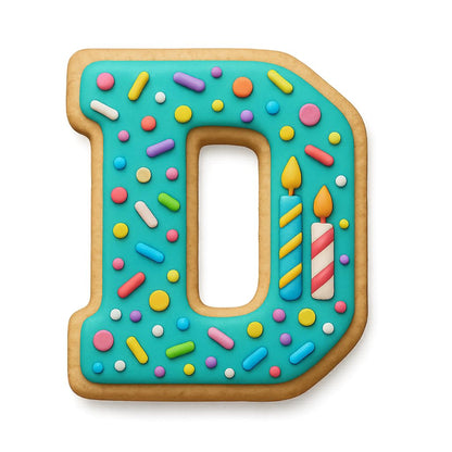 Mighty Gadget 3 inches Varsity Letters Cookie Cutters