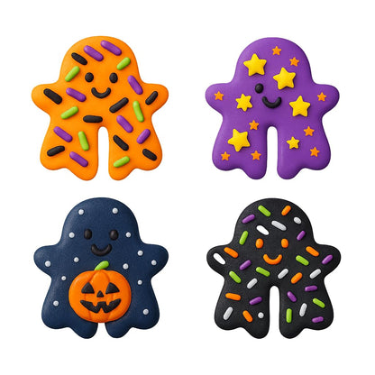 Spooky Mug Hugger Ghost Cookie Cutter & Stamp 4x3.7" for Baking & Fondant Clay