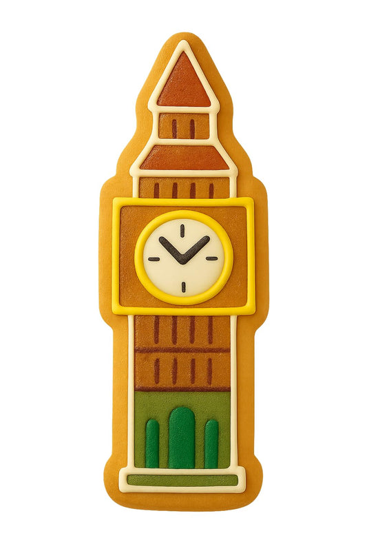 British Big Ben Cookie Cutter - 4x1.3" Professional Kitchen Quality