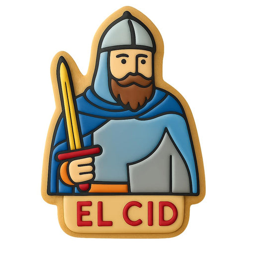 El Cid Warrior Cookie Cutter - 4x2.89" Premium Heroic Design Baking Tool