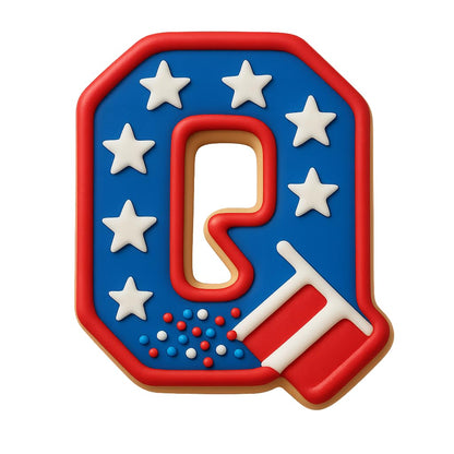 Mighty Gadget 3 inches Varsity Letters Cookie Cutters
