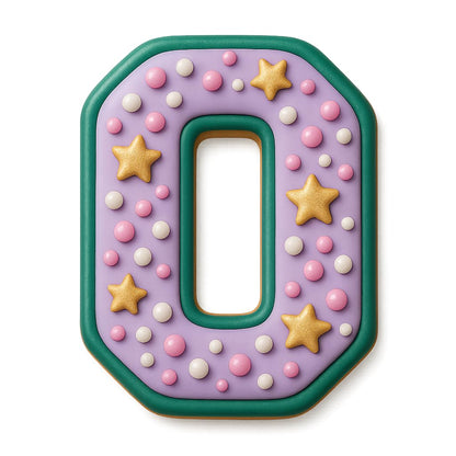 Mighty Gadget 3 inches Varsity Letters Cookie Cutters