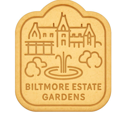 Biltmore Estate Garden Cookie Cutter - 4x3.6" Premium Design Baking Fun