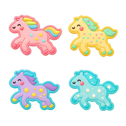 Horse Cookie Cutter & Stamp 4x3" for Baking & Fondant Clay Embosser Gifts