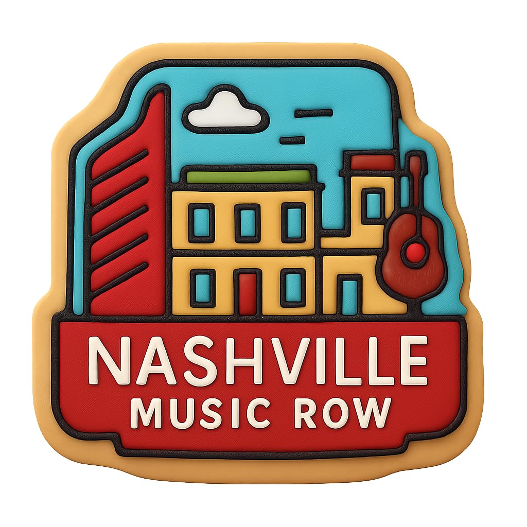 Nashville Music Row Cookie Cutter - 4x4.1" Premium Baking Design