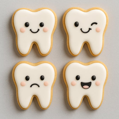 Tooth Cookie Cutter for Baking Fondant Clay Gifts Kitchen