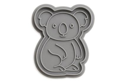 Curious Koala Cookie Cutter - 4x3.1" Fun Baking Design for Kids