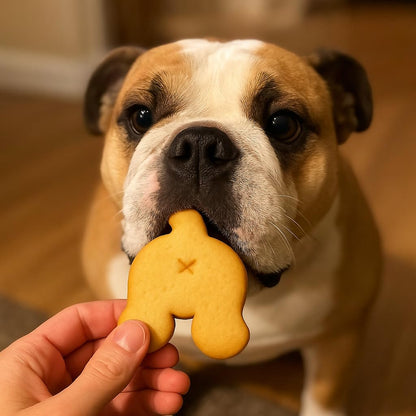 Puppy Dog Butt Hole cookie cutter 3.75x3"