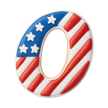 Cursive Letter O Cookie Cutter