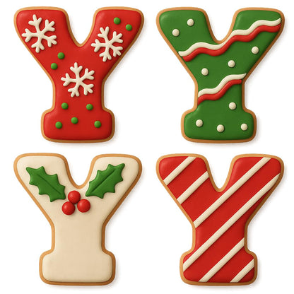Mighty Gadget 3 inches Varsity Letters Cookie Cutters