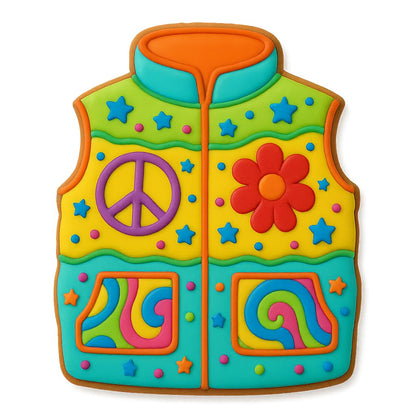Sleeveless Puffer Vest Cookie Cutter 4x2.71" for Baking & Fondant Clay Gifts
