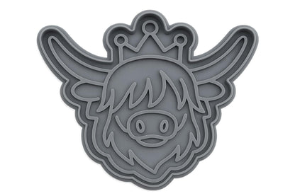 Majestic Highland Cow Cookie Cutter - 4x3.5" Creative Kitchen Fun