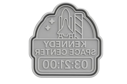 Kennedy Space Center Cookie Cutter - 4x3.5" Fun Baking Tool