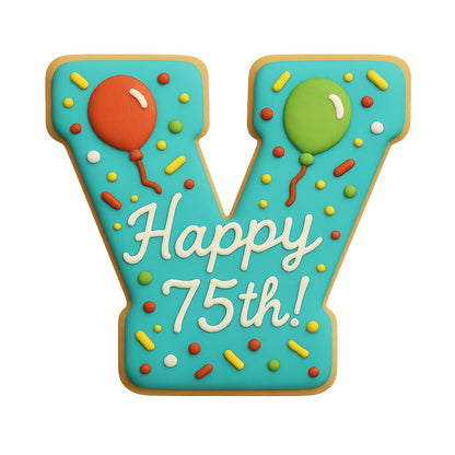 Mighty Gadget 4 inches Varsity Letters Cookie Cutters