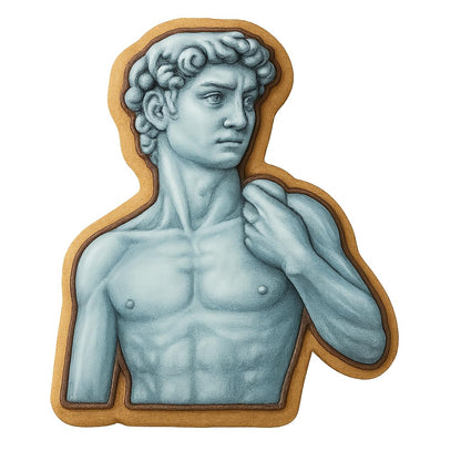 Renaissance Statue Bust Cookie Cutter - 4x3.47" Premium Artistic Baking