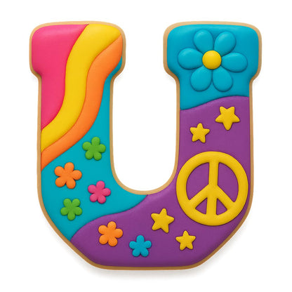 3" Varsity Letter U Cookie Cutter