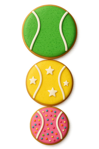 Tennis Ball Cookie Cutter for Baking & Fondant Clay Gifts Kitchen