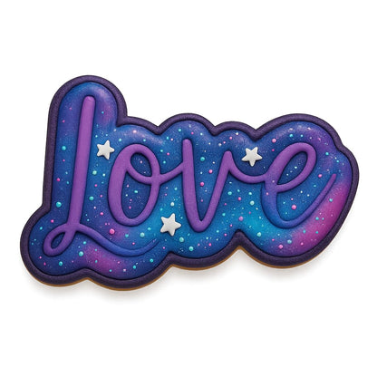Decorative Love Cookie Cutter 4x3.14" for Baking & Fondant Clay Gifts Kitchen