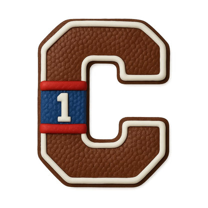Mighty Gadget 3 inches Varsity Letters Cookie Cutters
