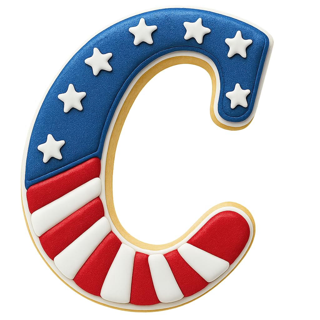 Cursive Letter C Cookie Cutter