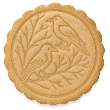 Mighty Gadget Raven and Tree Cookie Cutter & Stamp - 4x4" Intricate Pattern for Nature Enthusiasts (Random Color)