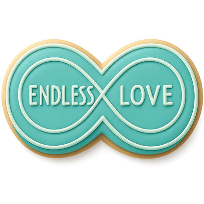 Endless Love Infinity Cookie Cutter - 4x2" Creative Kitchen Baking Tool