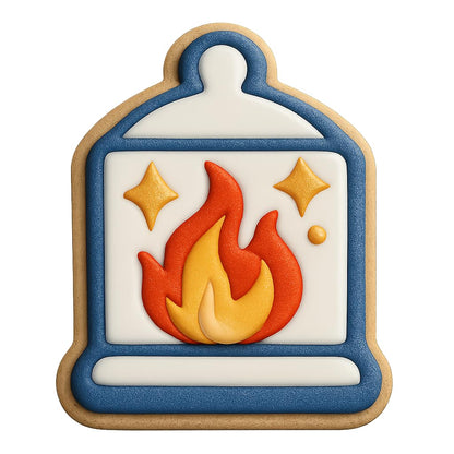 Mystic Ember Lantern Cookie Cutter - 2.5x4" Creative Kitchen Design