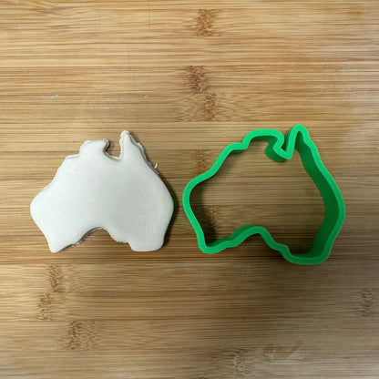 Australia Map Cookie Cutter (3x3.5 inches)