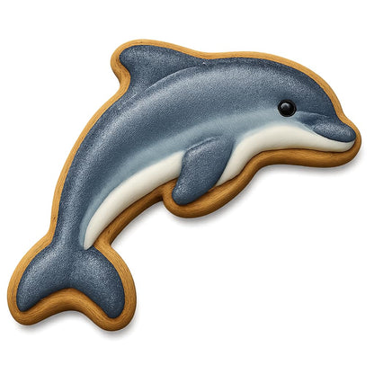 Leaping Dolphin Cookie Cutter 4x2.5" Fun Baking Tool
