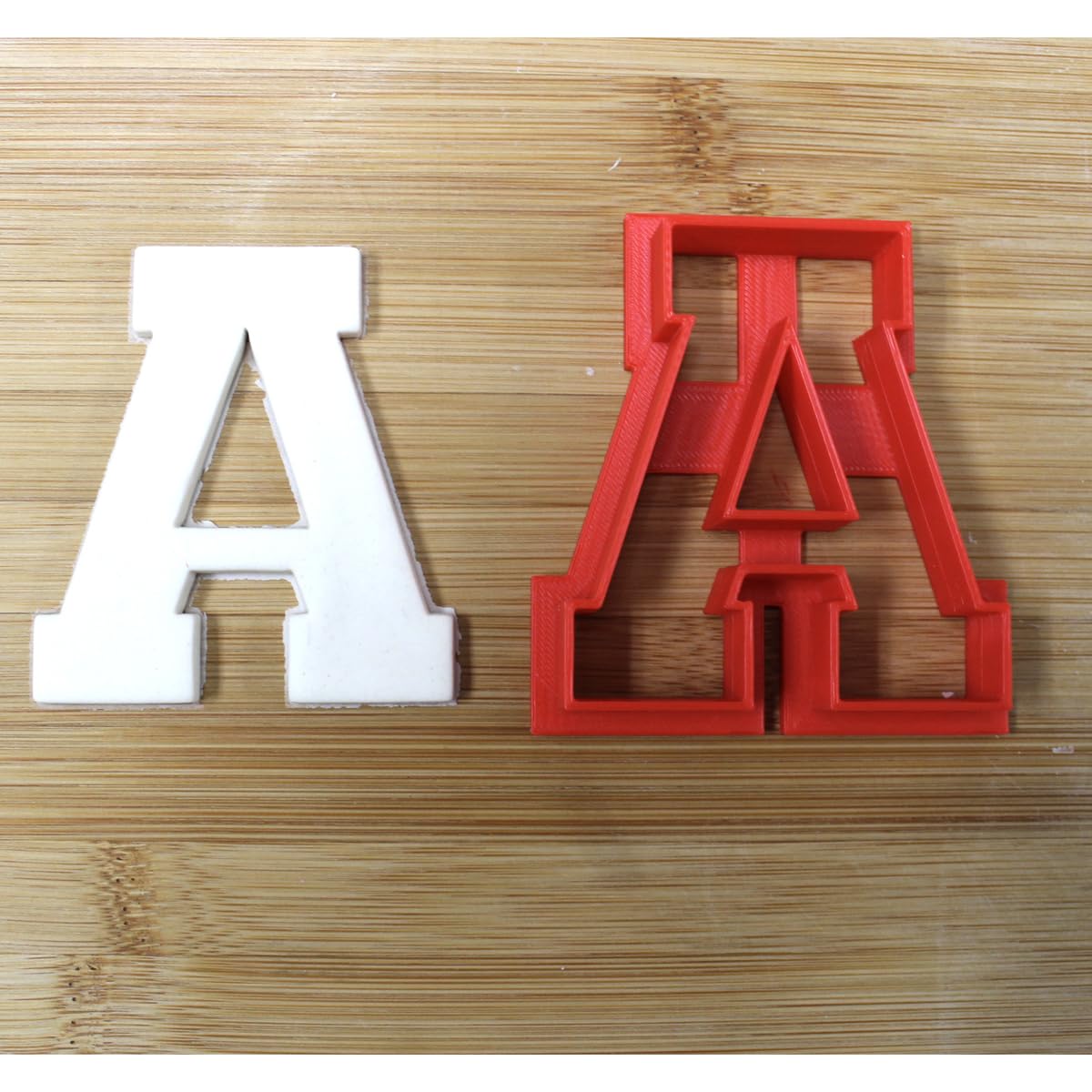 3 inches Varsity Letters Cookie Cutters