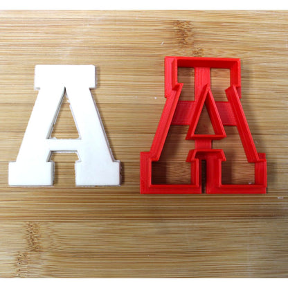 3 inches Varsity Letters Cookie Cutters
