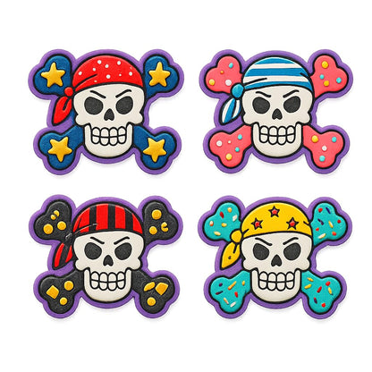 Pirate Skull & Crossbones Cookie Cutter - 4x3.3" Fun Kitchen Baking Gift