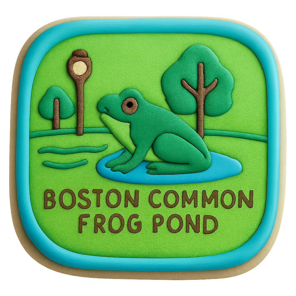 Boston Common Frog Pond Cookie Cutter - 4x4" Fun Baking Design