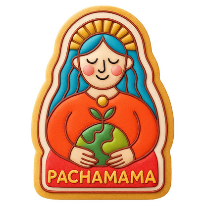 Pachamama Earth Goddess Cookie Cutter - 4x2.9" Creative Baking Fun